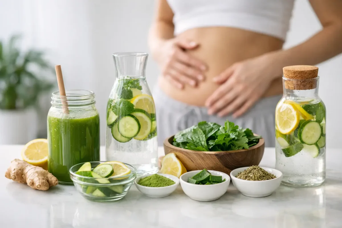 Detox kur mod oppustethed - virker det?