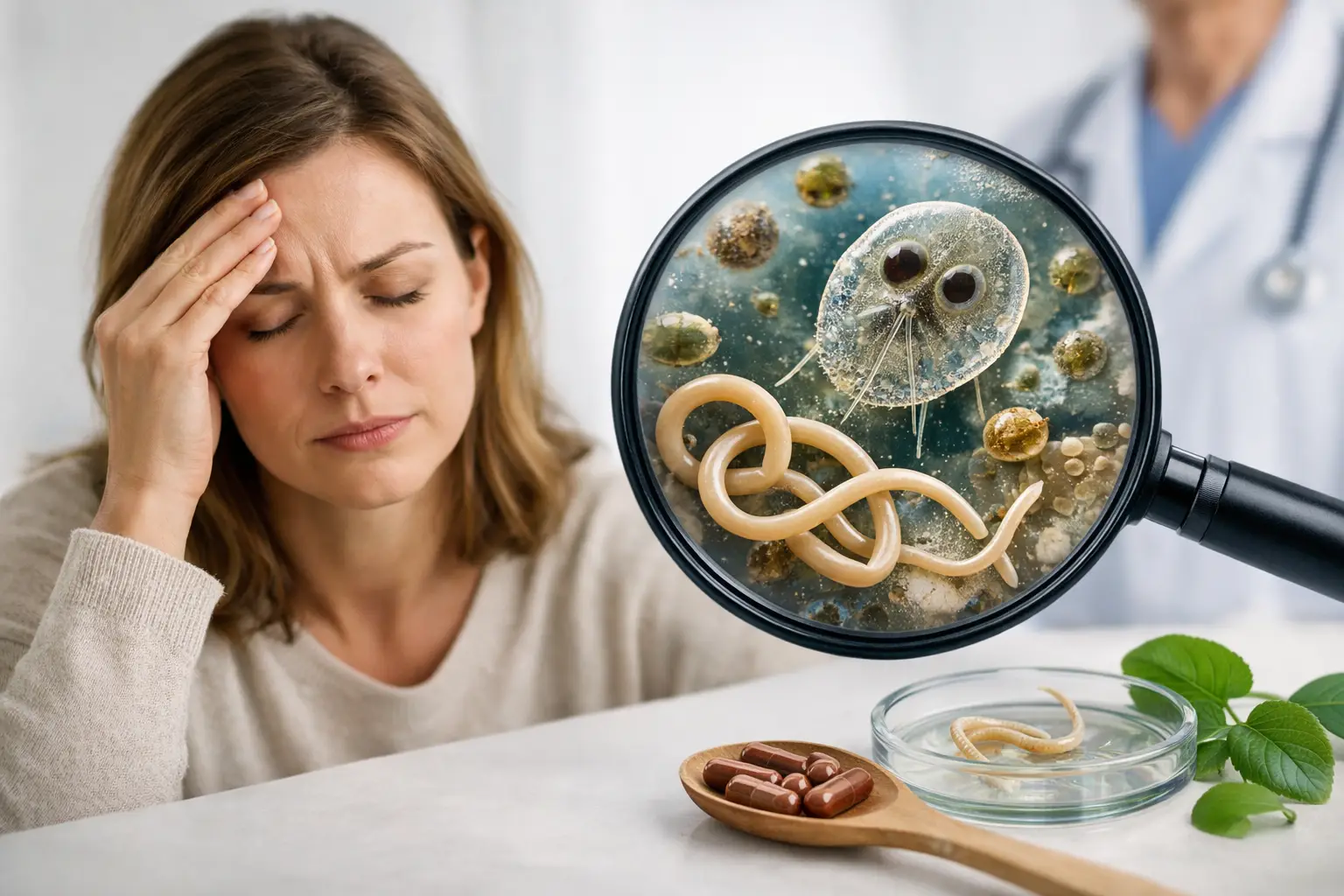 Parasitkur symptomer voksne skal kende