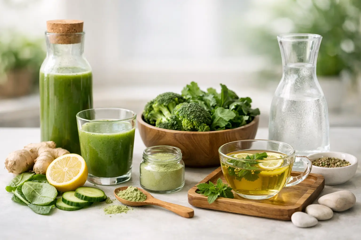 Hvordan laver man skånsom detox?